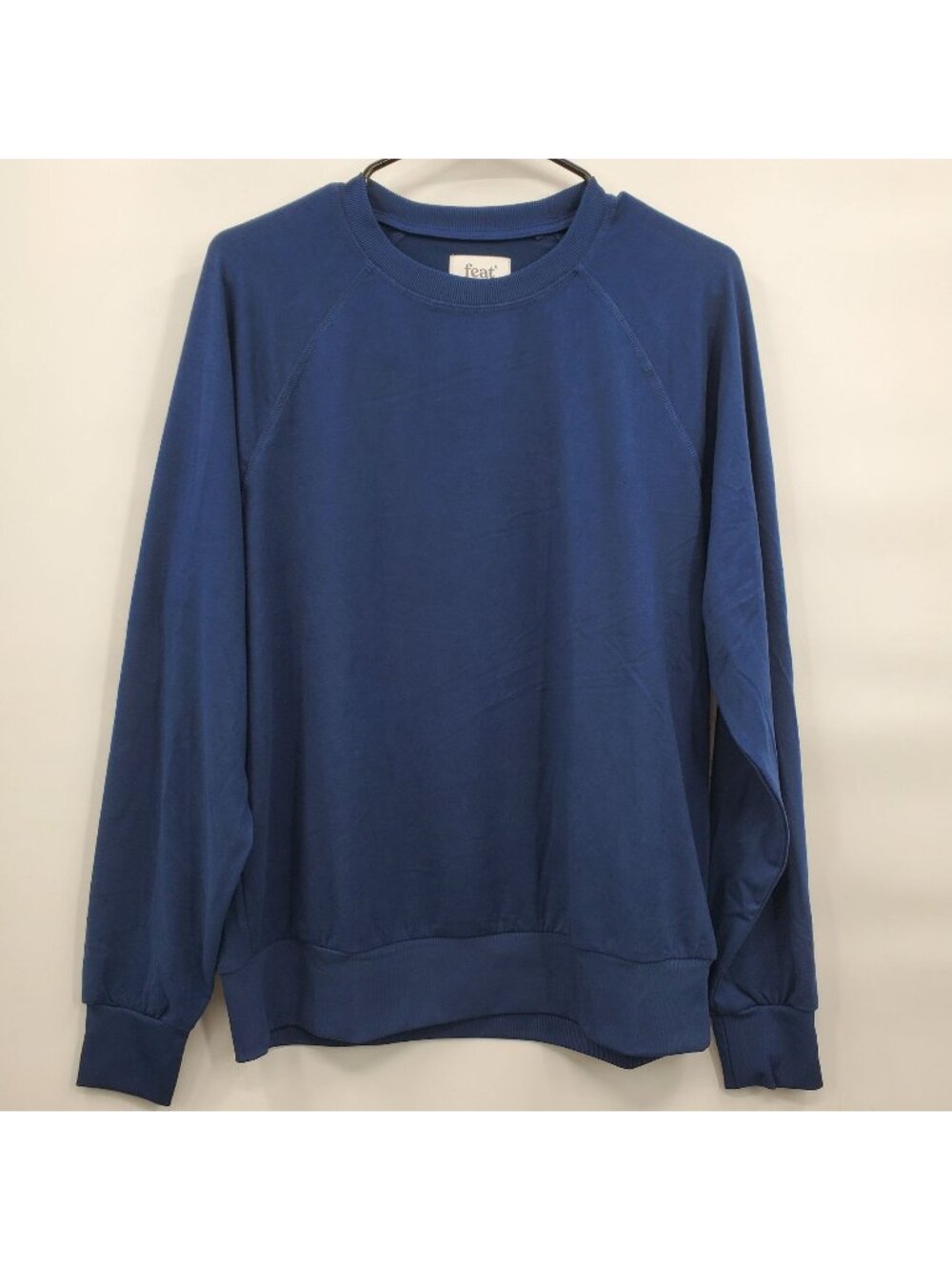 FEAT Unisex Navy Roam Crewneck Sweater Top Women Size Medium NWT Unisex